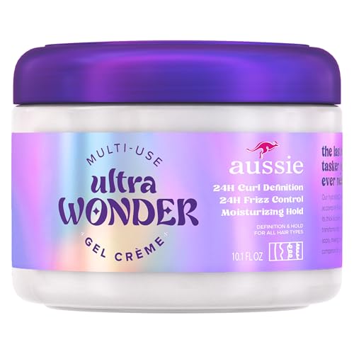 Duración del peinado alisado con Aussie Ultra Wonder para un acabado estable.
