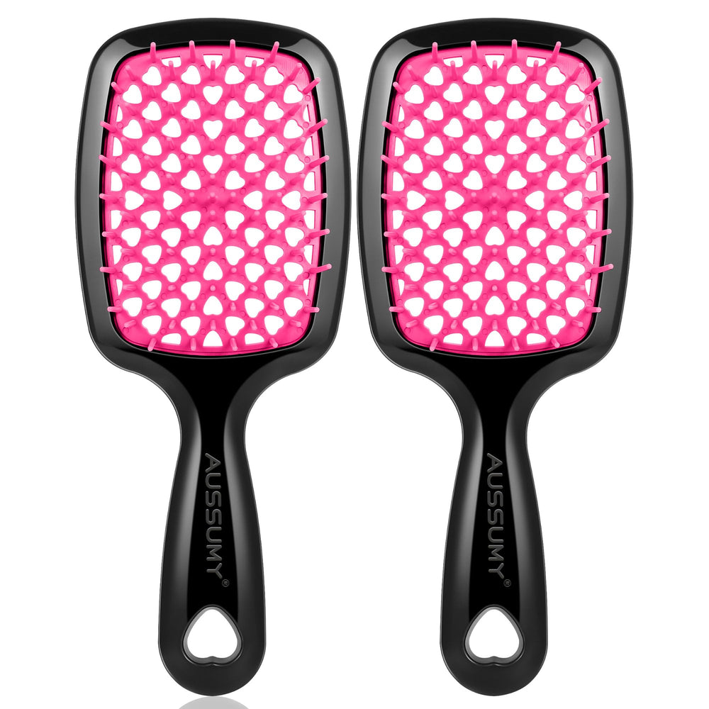 Aussumy regular brush for fast detangling and smooth daily styling.