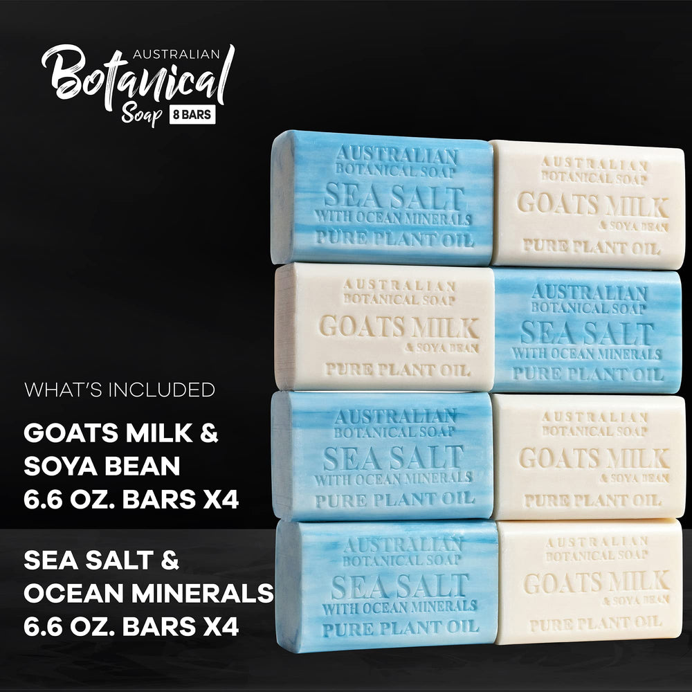 Australian Botanical Soap subtle, balanced fragrance suitable for daily showers.