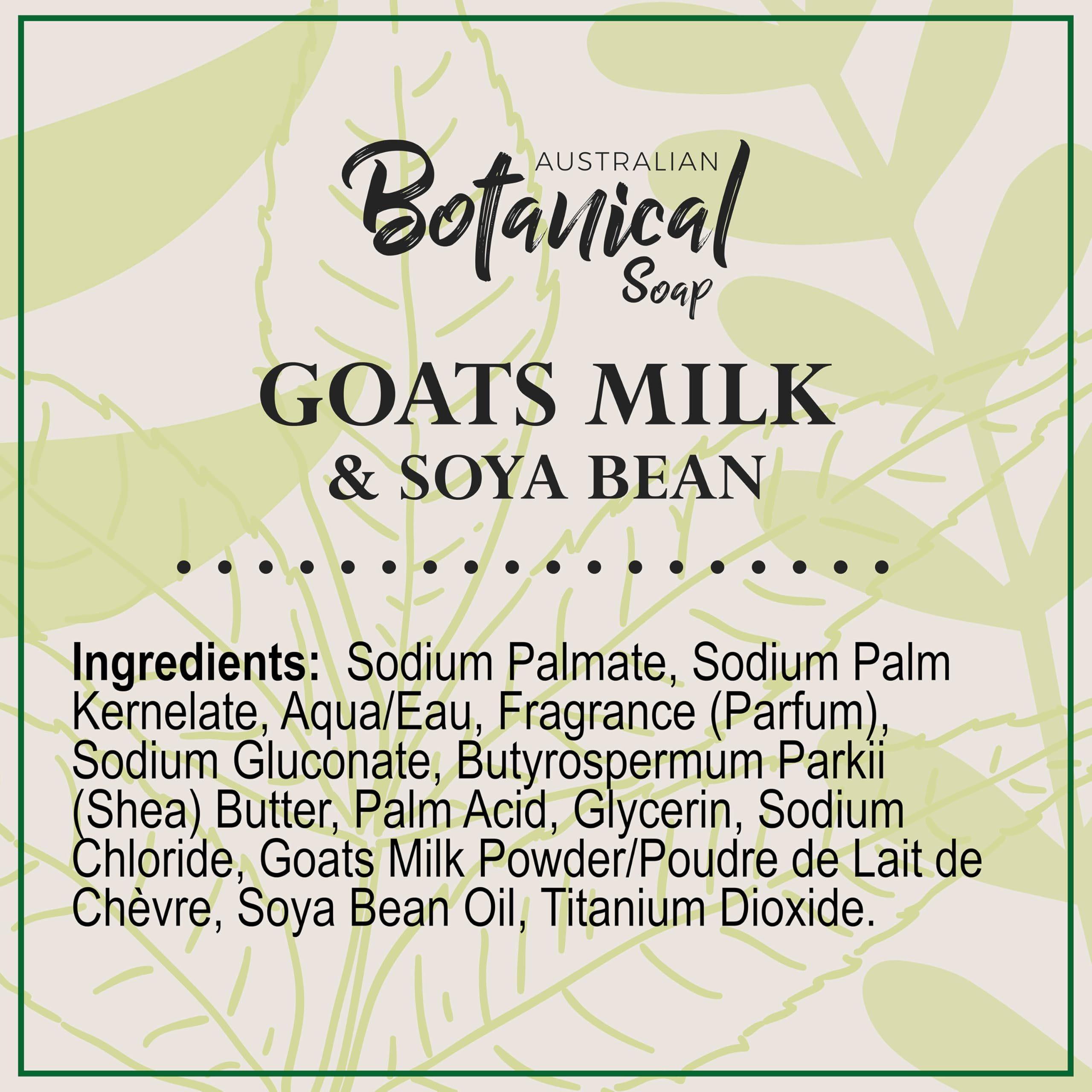 Australian Botanical Soap Goats Milk Bar placed in guest bathroom.