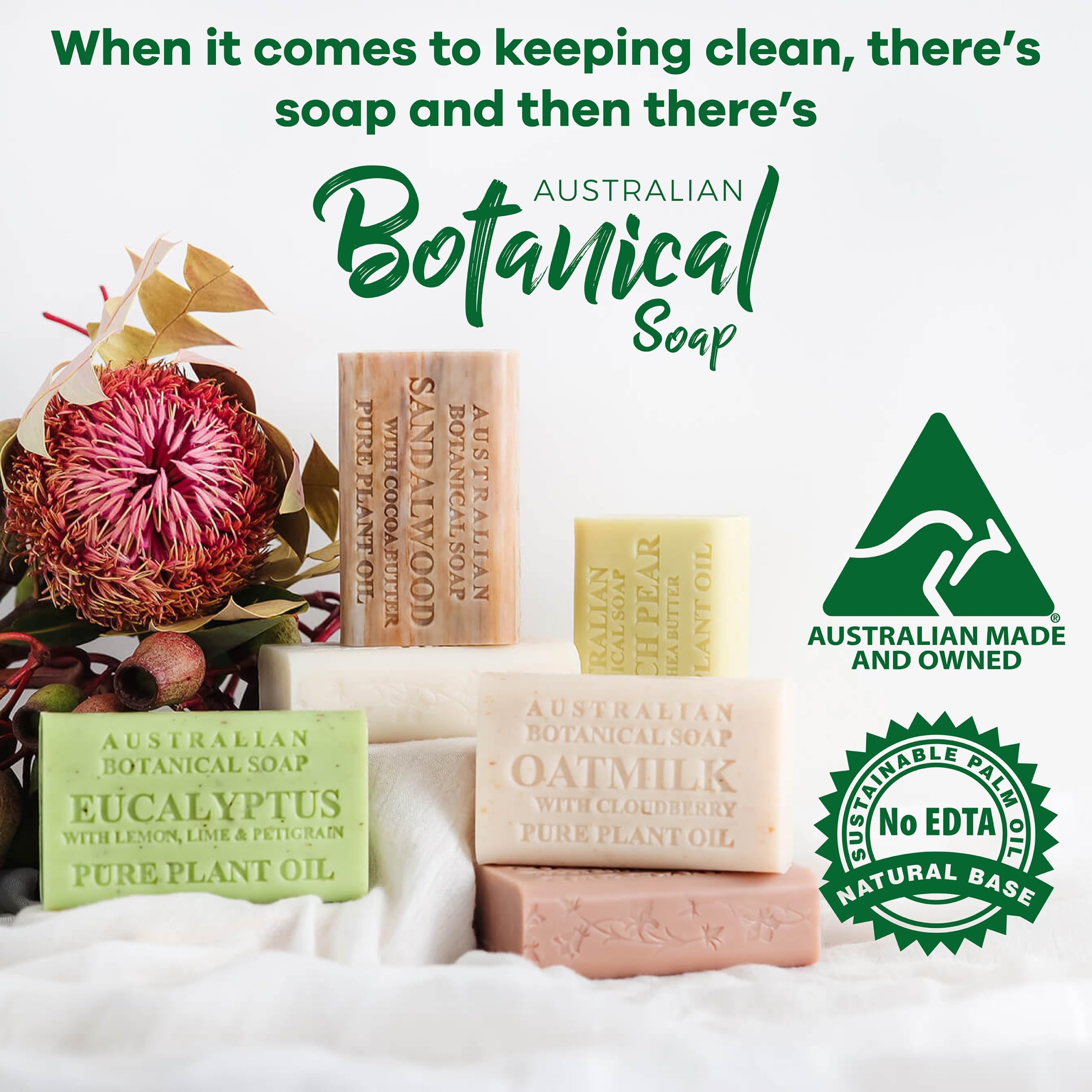 Australian Botanical Soap ocean minerals—crisp aroma with mineral-rich cleansing