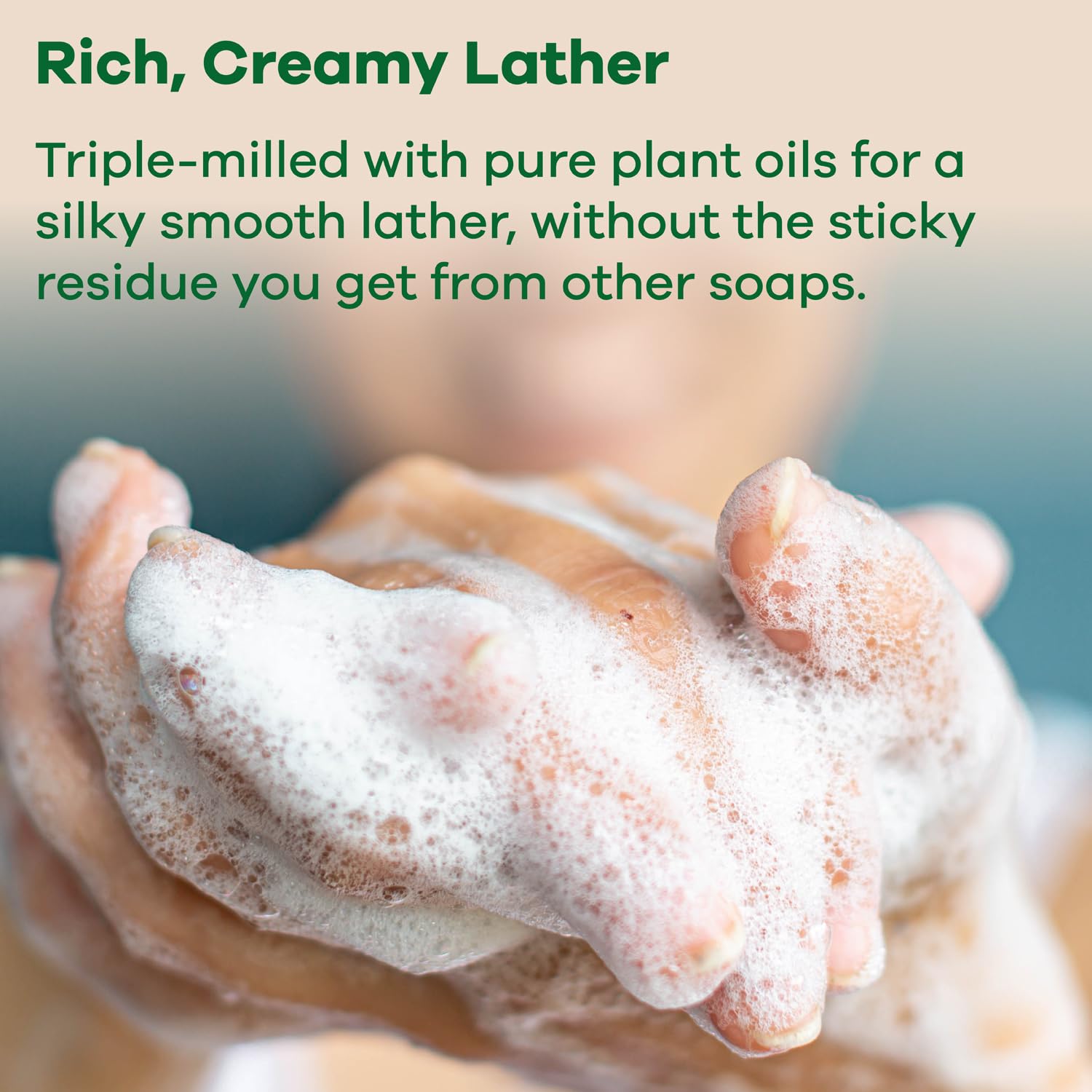 Australian Botanical Soap organic shea butter, rich moisturizer for dry skin.