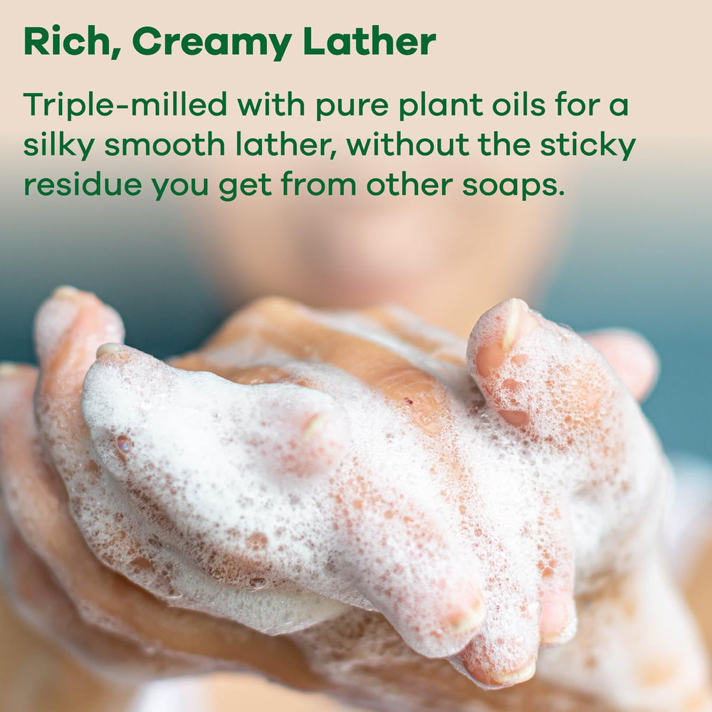 Australian Botanical Soap organic shea butter, rich moisturizer for dry skin.