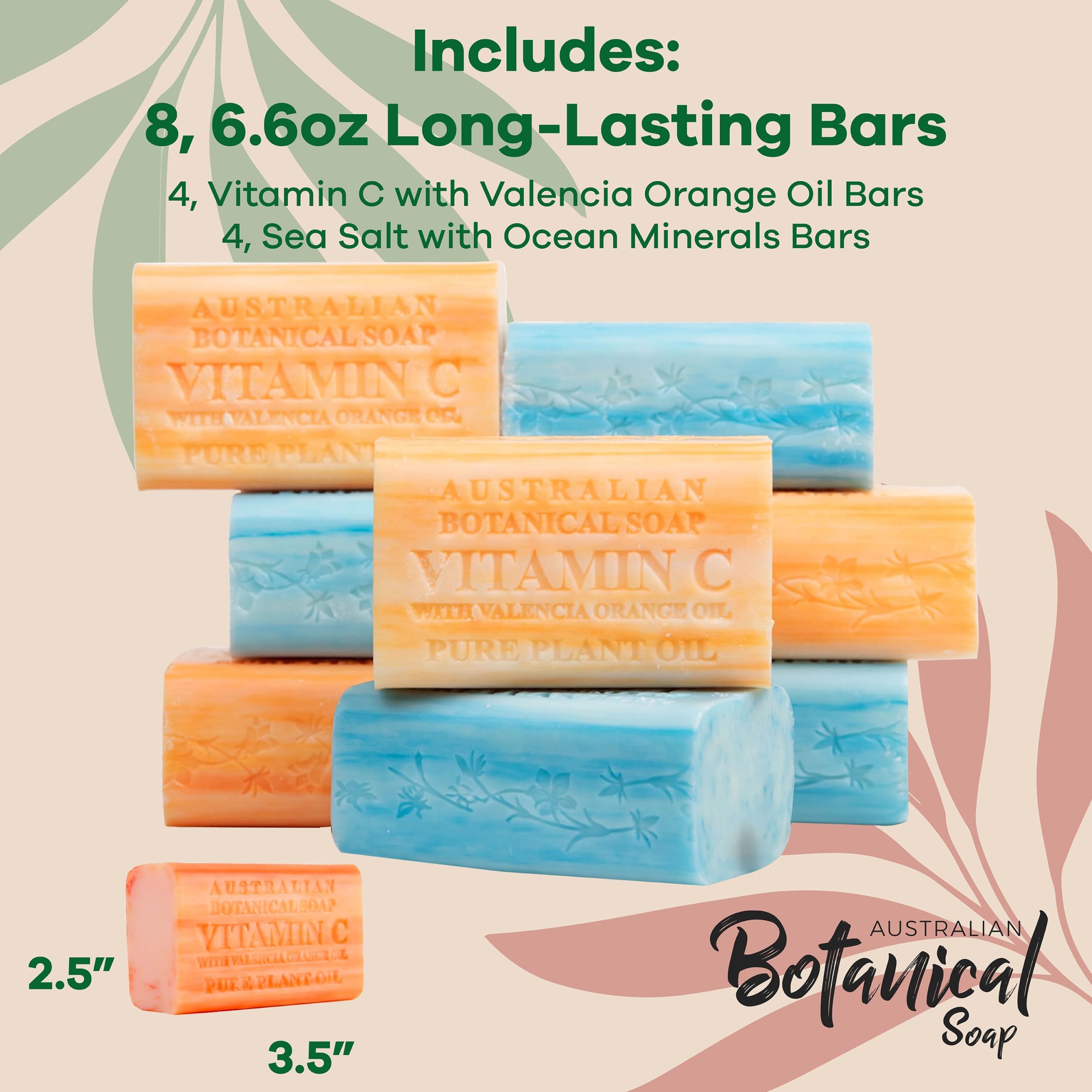 Australian Botanical Soap Sea Salt bar—mineral-rich cleansing experience