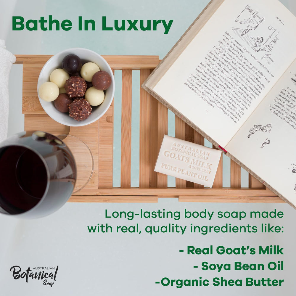 Australian Botanical Soap soya bean oil ingredient, adds hydration for skin.