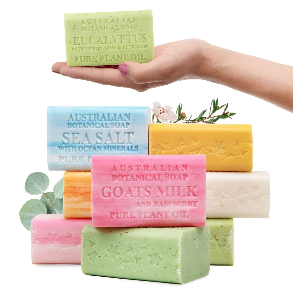 Australian Botanical Soap Goat Milk Bar for gentle cleansing and skin nourishment