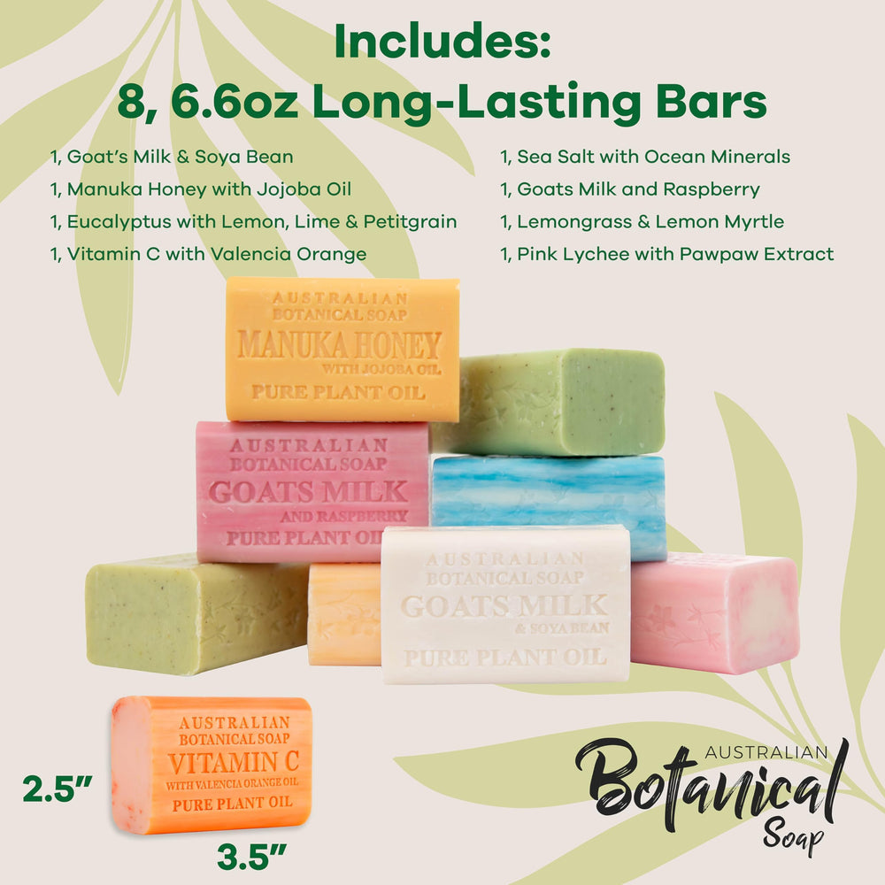 Australian Botanical Soap Sea Salt Bar; mineral-rich cleanse for a fresh feel