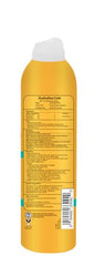 Australian Gold rociador continuo SPF 15, aplicación rápida para días activos.
