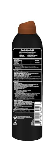 Bronceador instantáneo de Australian Gold: brillo inmediato para tono dorado.
