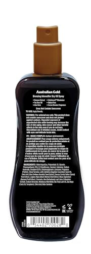 Spray Australian Gold para aplicar rápido y lograr tono bronceado uniforme.