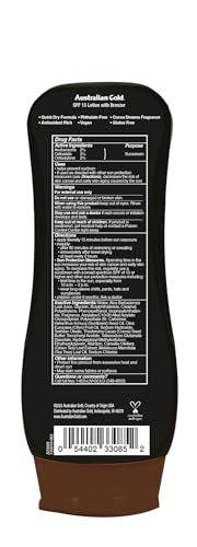 Australian Gold crema solar textura ligera sin grasa para uso diario y absorcion rapida.