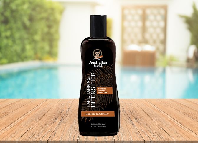 Australian Gold, fragancia coco-vanilla para una experiencia de bronceado más agradable.