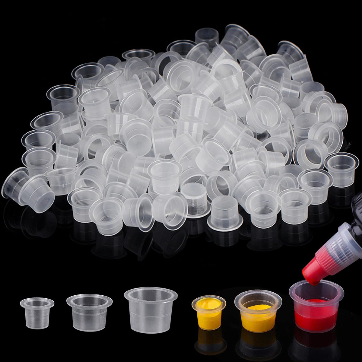 Autdor cap-tinta-9mm: vaso compacto ideal para trabajos de precisión.