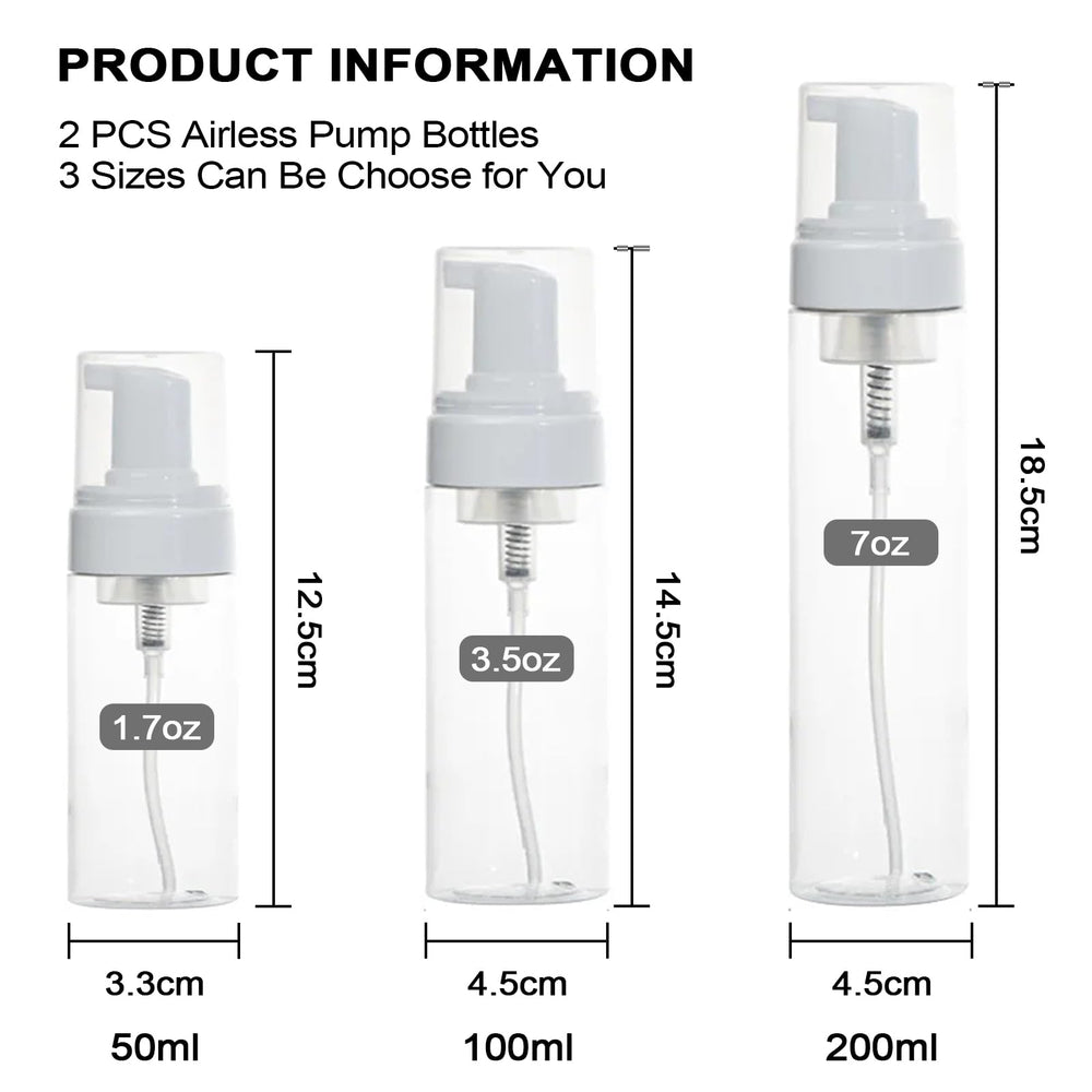 Autdor foam pump with clear cap for precise foam dispensing