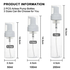Autdor foam pump with clear cap for precise foam dispensing