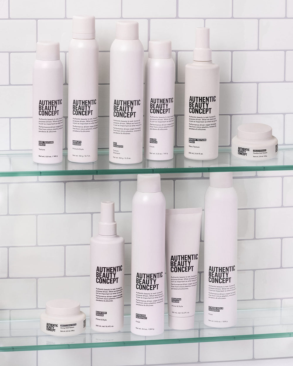 Authentic Beauty Concept Amplify Mousse is silicone-free and gentle on hair.