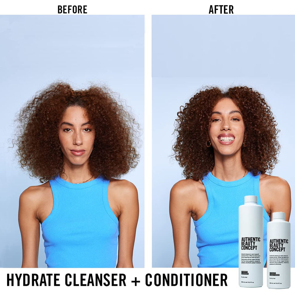 Vegan Society certification displayed on Hydrate conditioner packaging