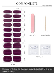 Contenido del paquete AutyaMee: 20 tiras, pads, lima y palillo