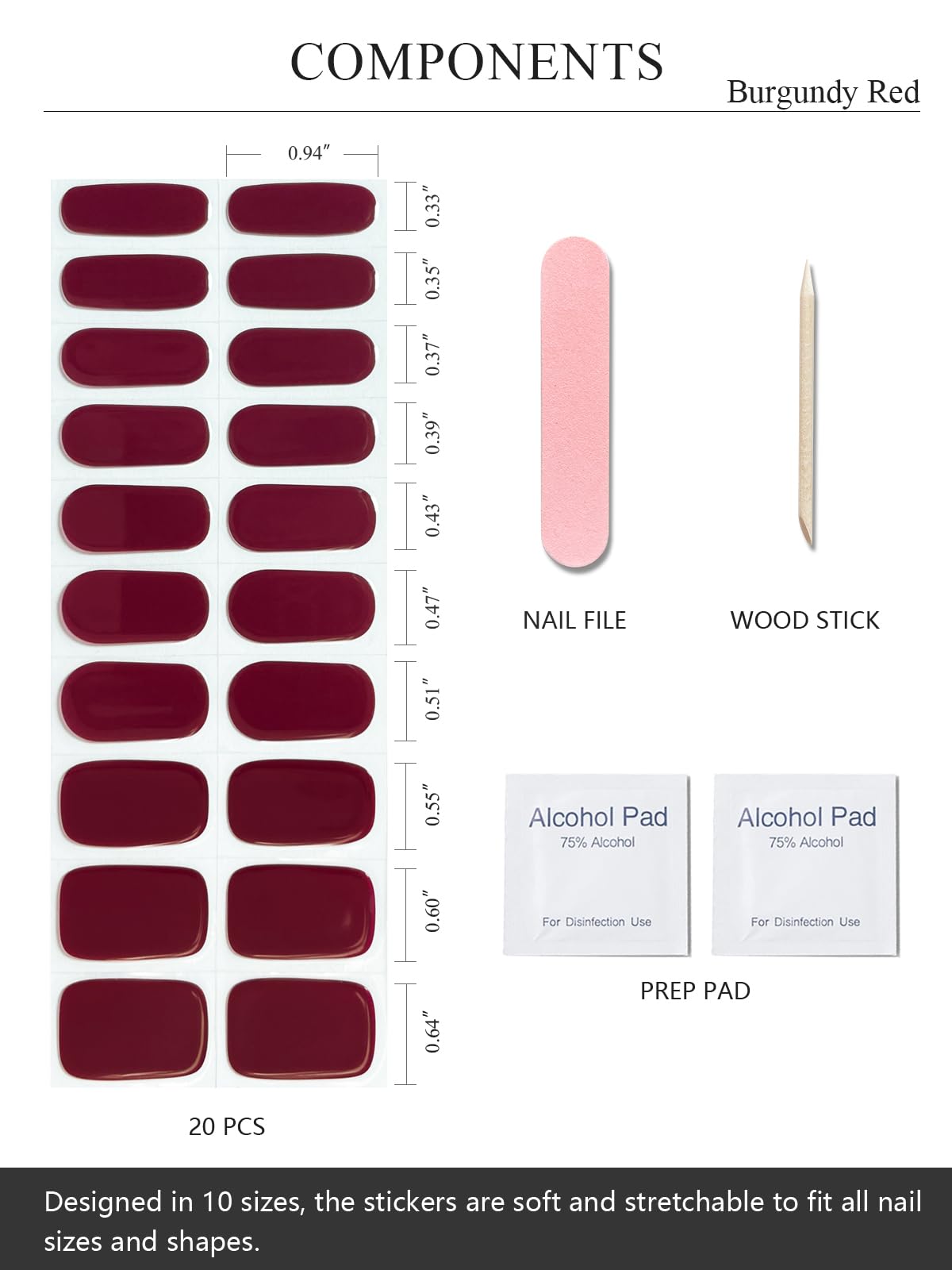 AutyaMee gel nail strips under UV LED lamp for lasting shine