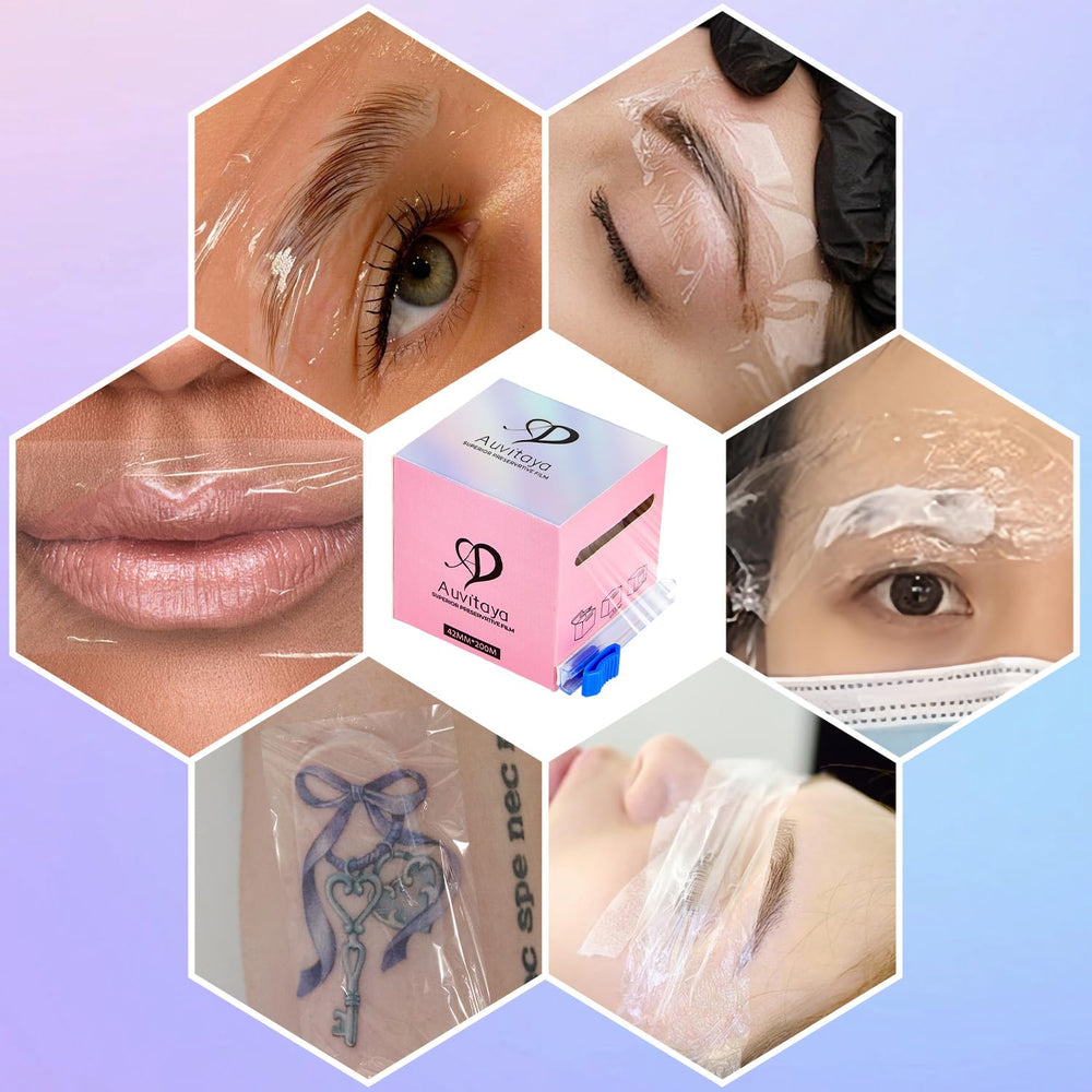 Auvitaya pack de 2 unidades para cejas y pestañas con seguridad