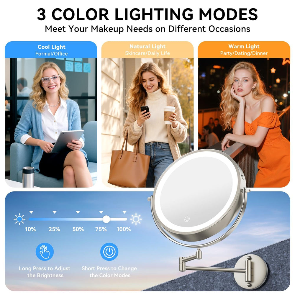 Auxmir USB-C charger included for quick, convenient powering.