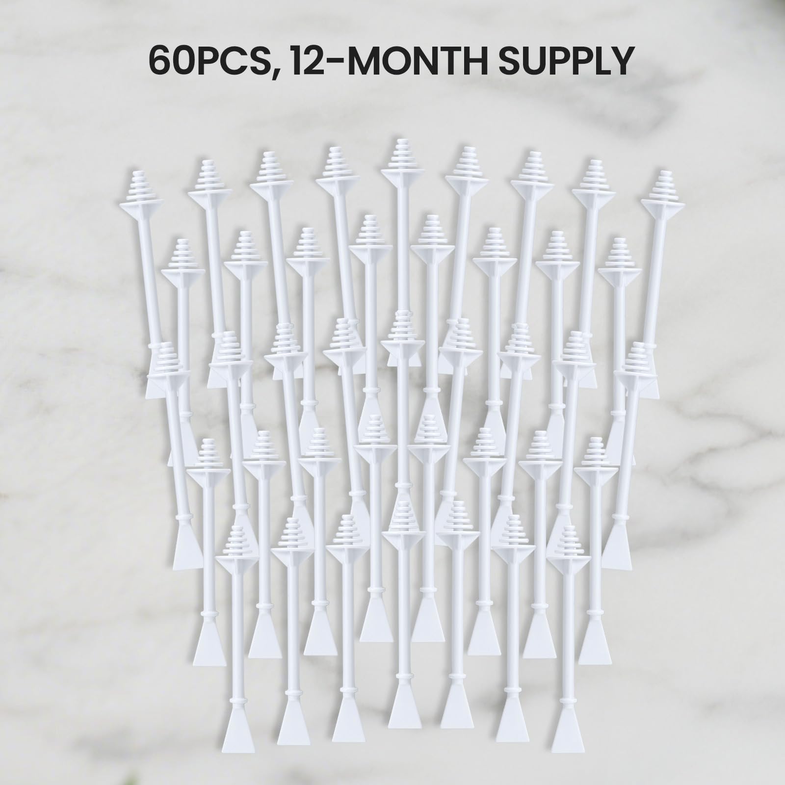 AUZEAL hygienic disposable sticks promote clean, quick hair removal sessions
