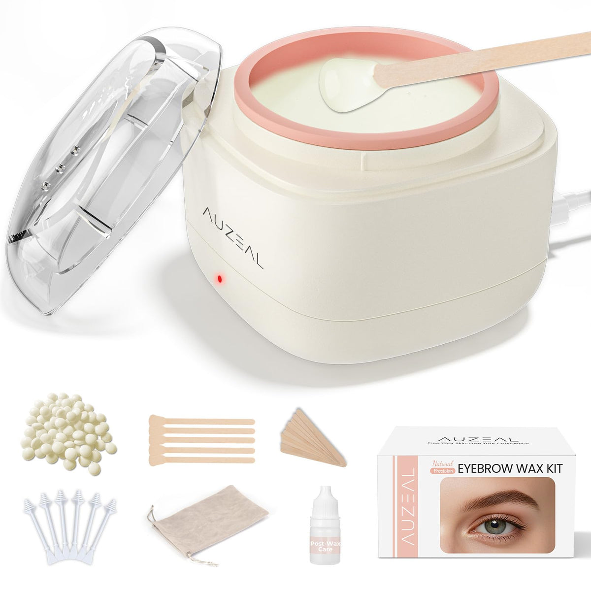 AUZEAL mini wax kit brow machine for precise home shaping