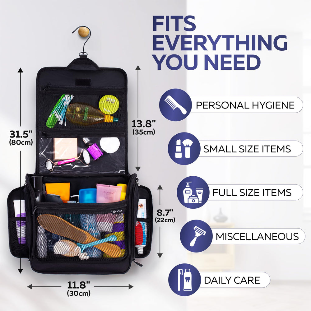 AvaJex reinforced zippers provide durable everyday travel.