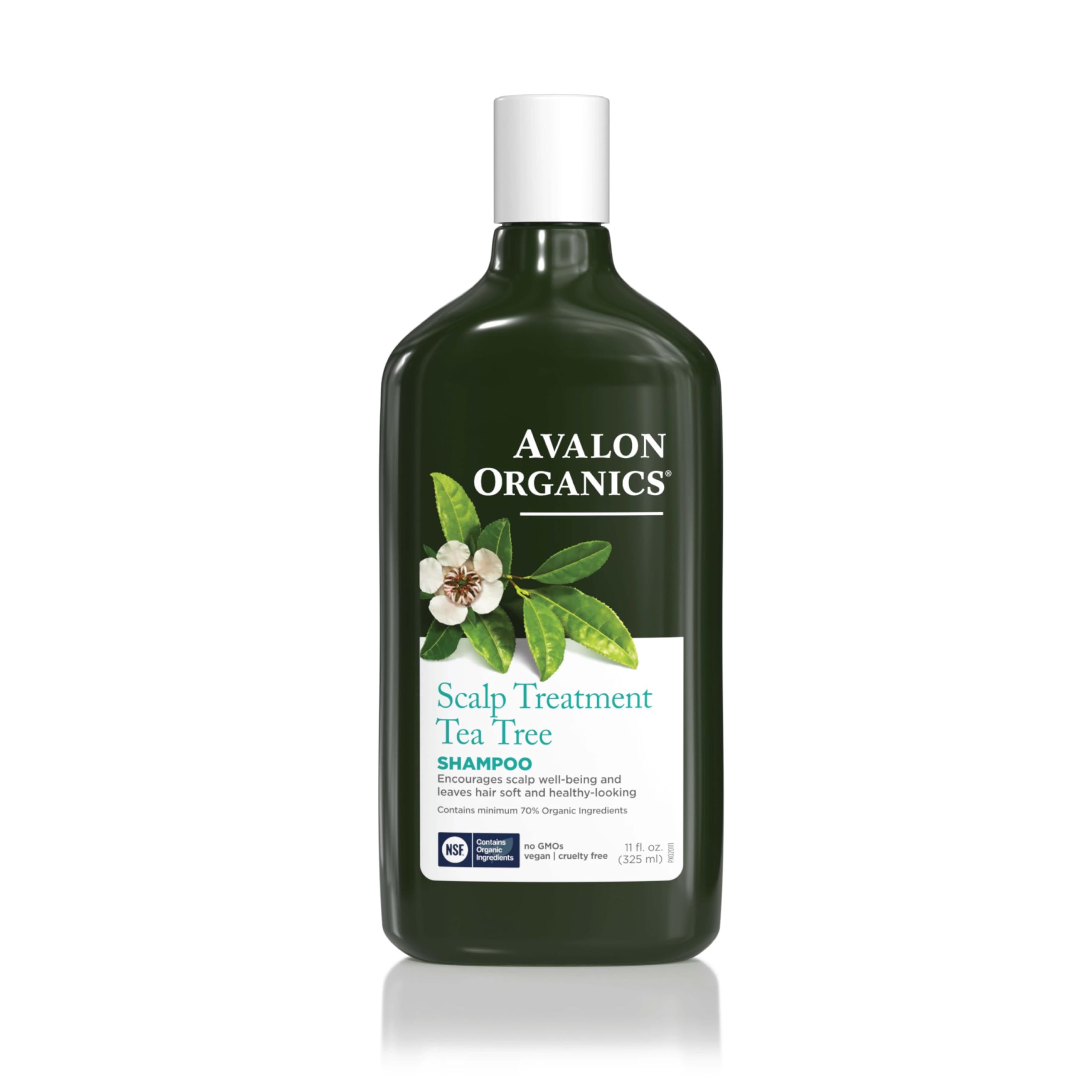 Avalon Organics champú tratamiento cabello: limpieza suave para cuero cabelludo equilibrado