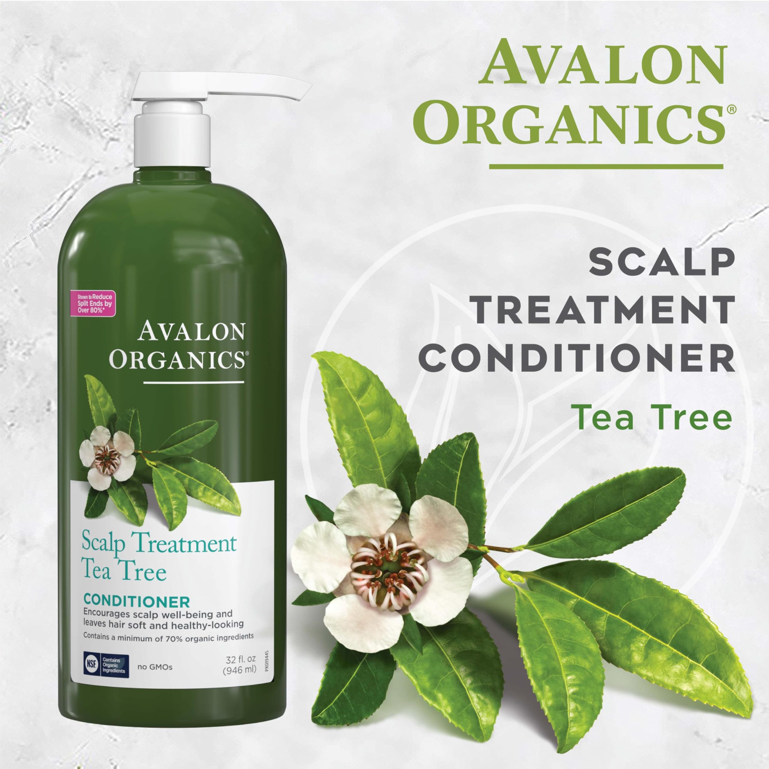 Avalon Organics Envase 100% reciclado.