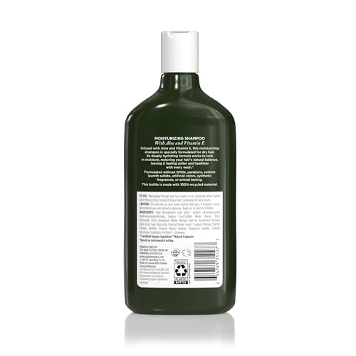 Eco-friendly packaging of Avalon Organics shampoo in a recycled bottle.