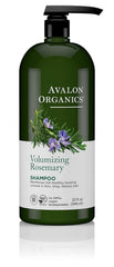 Avalon Organics Rosemary Shampoo bottle 32oz for volumizing fine hair