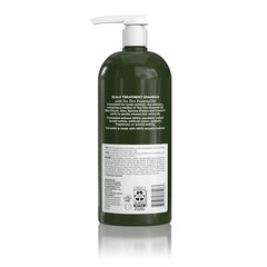 Close-up of Avalon Organics Scalp Treatment Tea Tree Shampoo lather delivering a refreshing scalp cleanse.