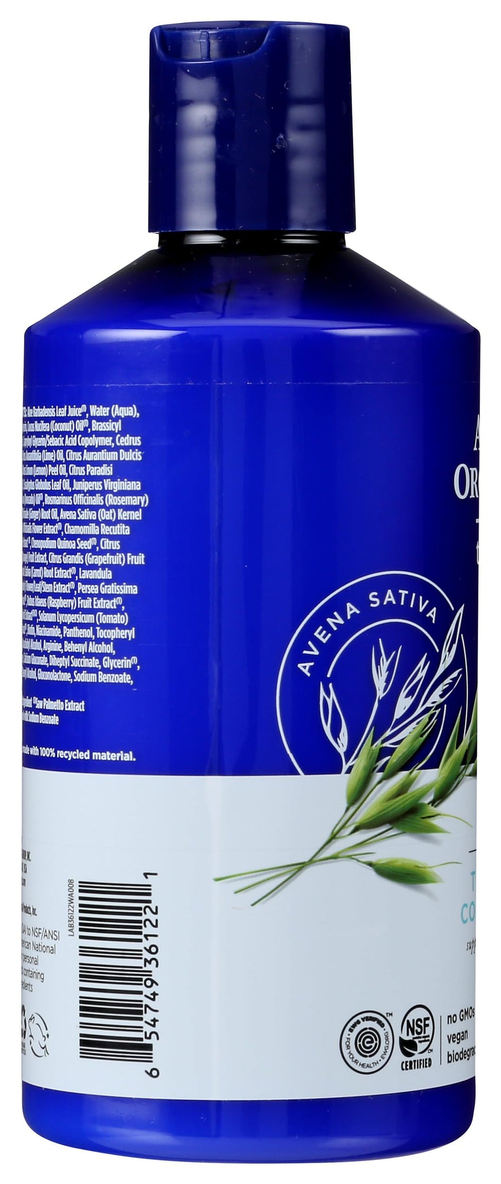 Avalon Organics Therapy Biotin B-Complex; cabello grueso con mayor volumen natural