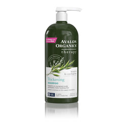 Avalon Organics Therapy Biotin B-Complex thickening shampoo bottle for daily use
