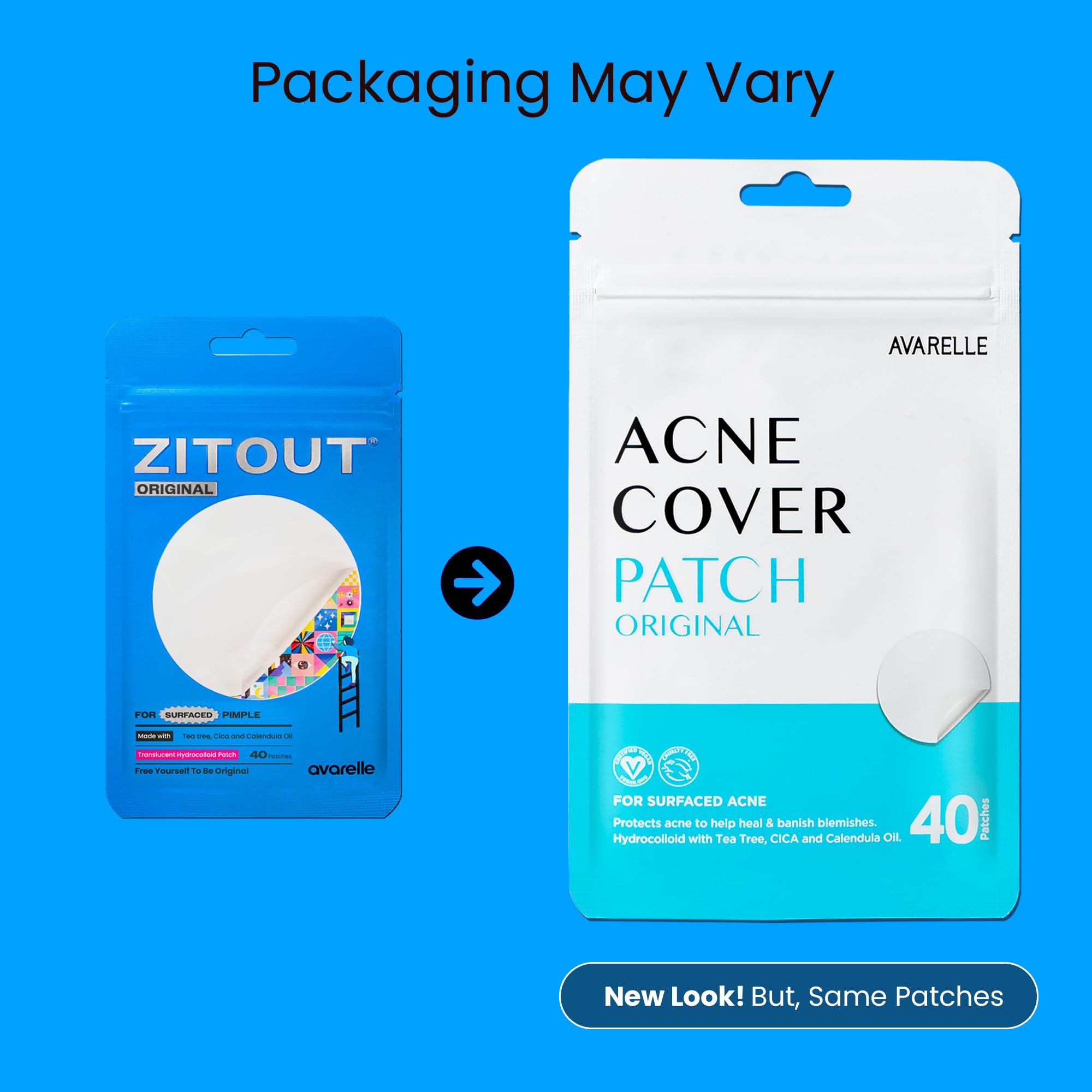 Vegan and cruelty-free patch designed for sensitive skin across tones