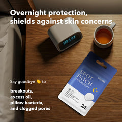 AVARELLE patches infused with tea tree oil for refreshing blemish-prone skin care