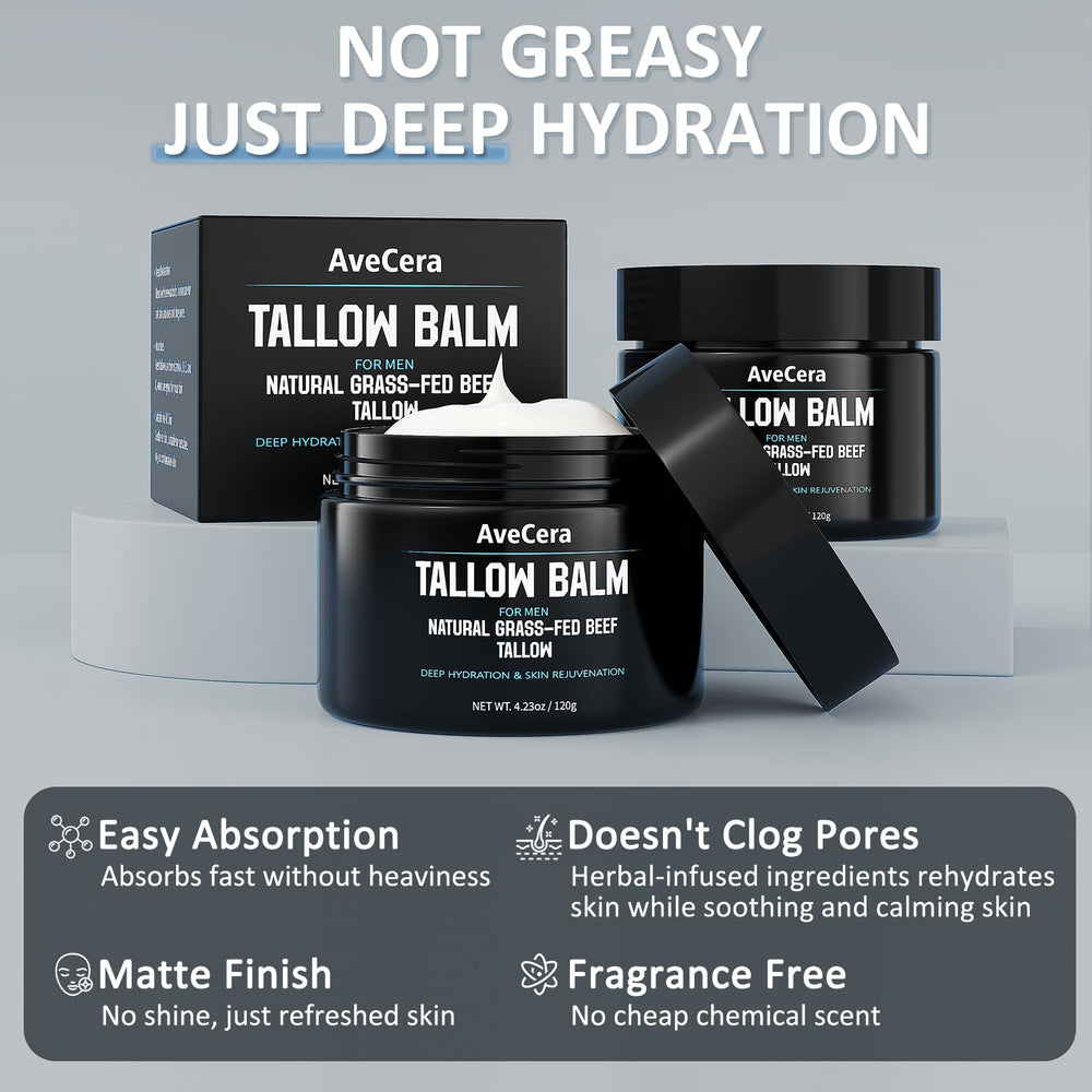 Ingredients photo stresses vitamins A, D, E, K from grass-fed tallow