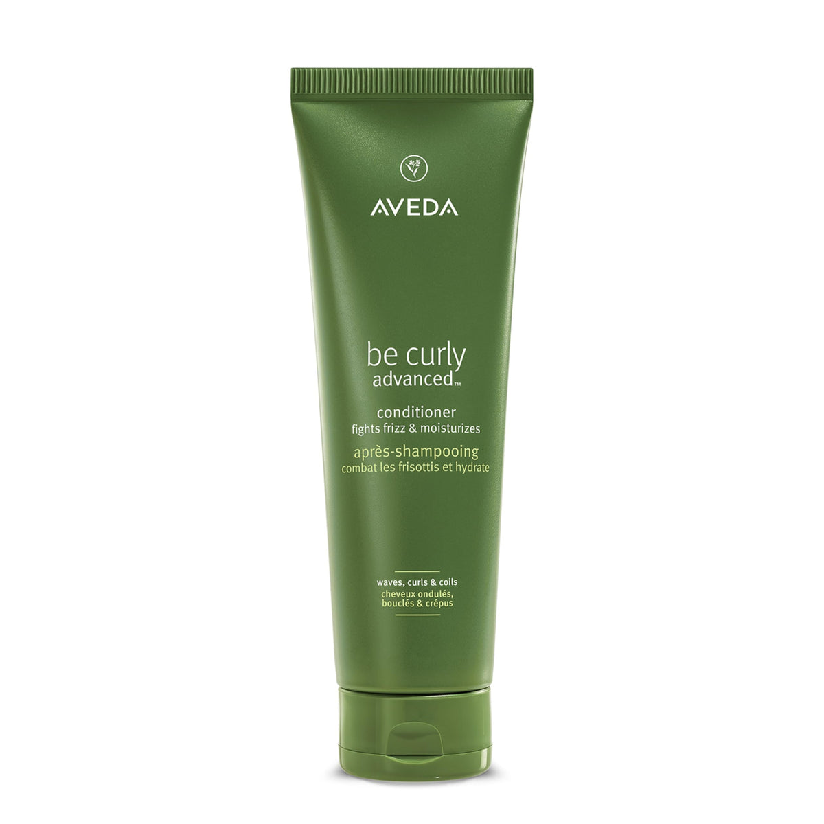 Aveda Be Curly Advanced Conditioner bottle for curl hydration and slip