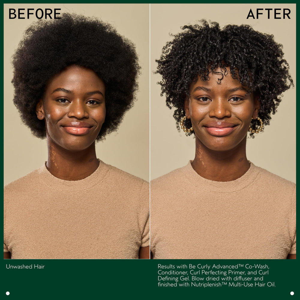 Aveda Be Curly Advanced Conditioner close-up detangling smoothness