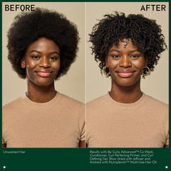 Aveda Be Curly Advanced Conditioner close-up detangling smoothness