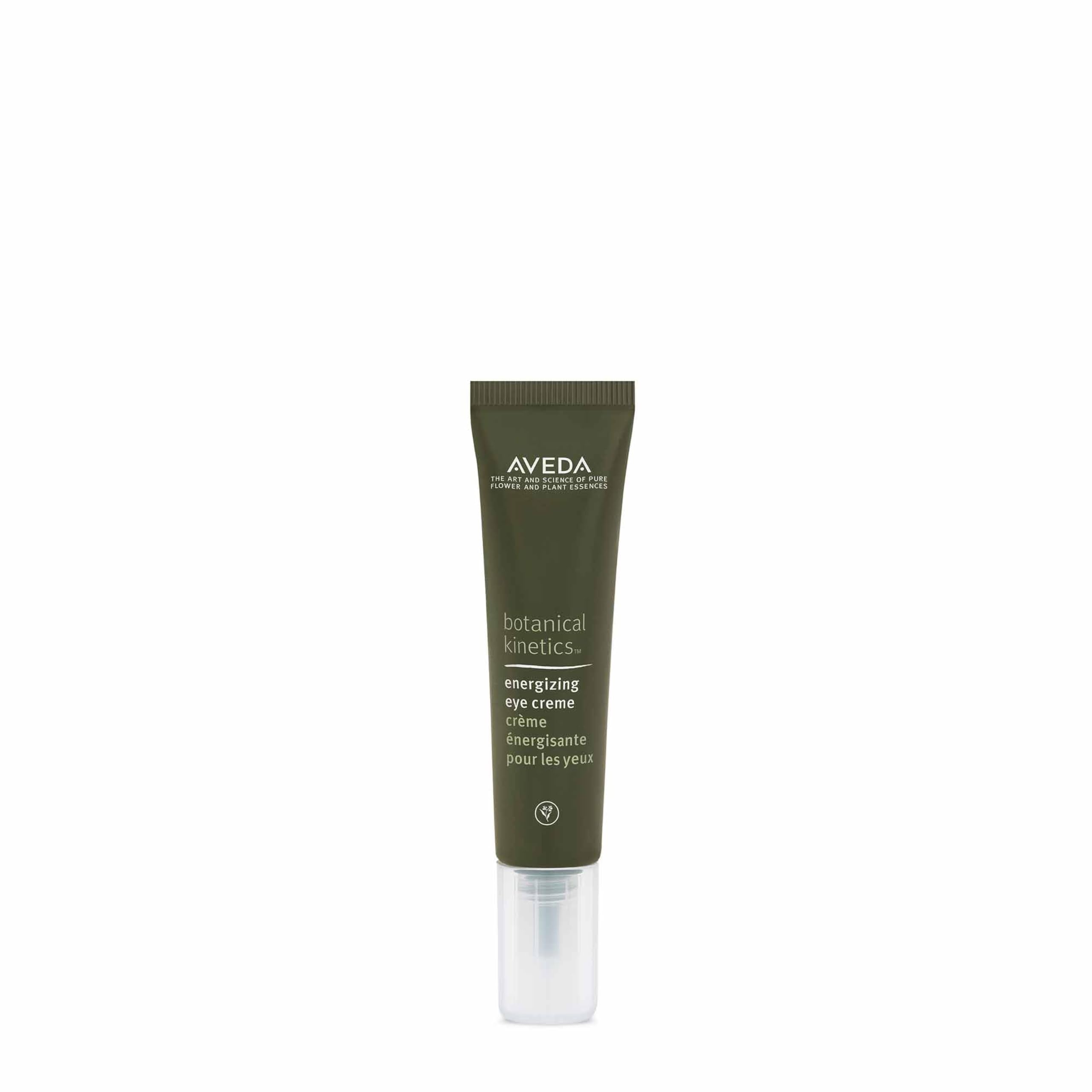 Aveda Botanical Kinetics Energizing Eye Creme tube brightening under eyes.