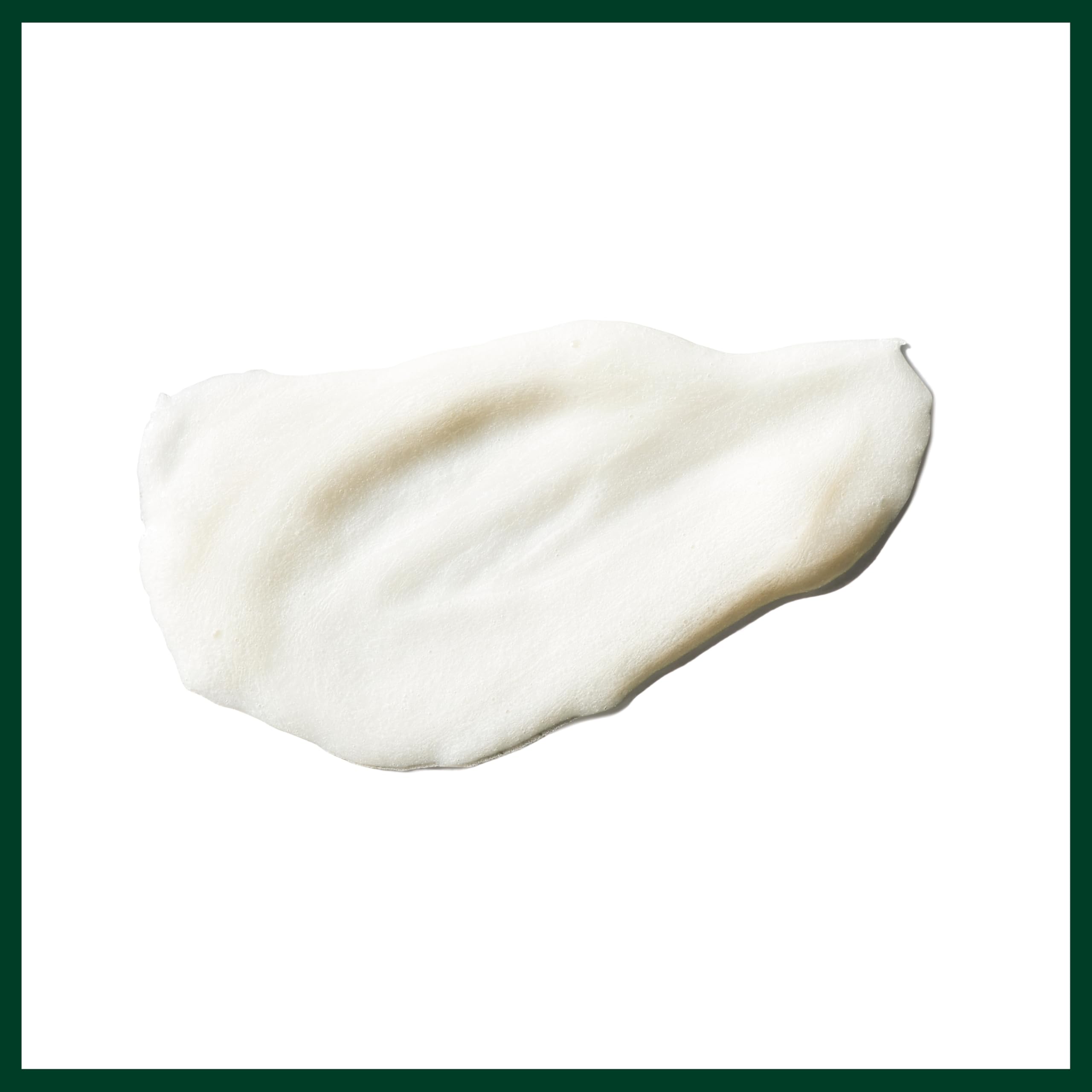 Luxurious foaming lather from the Aveda cleanser showing gentle exfoliation action.