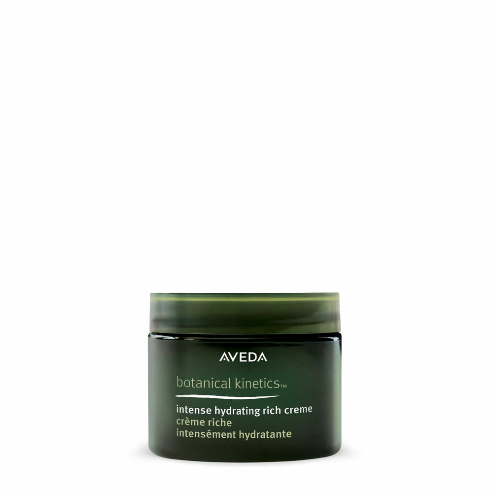 Aveda Botanical Kinetics Intense Hydrating Rich Creme jar for deep moisture.