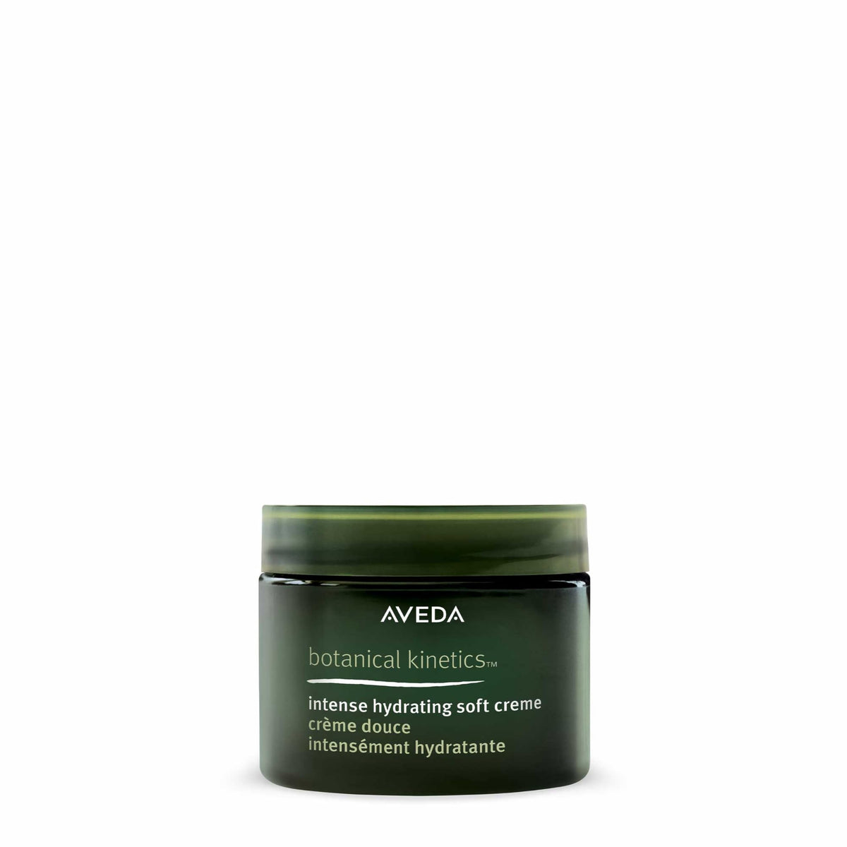 Aveda Botanical Kinetics Intense Hydrating Soft Creme bottle provides rich facial moisture.
