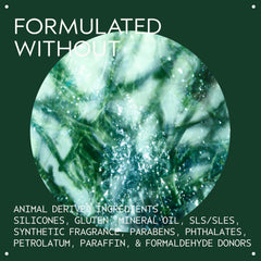 Texture on hand shows rich, extra-mild formula ideal for daily use