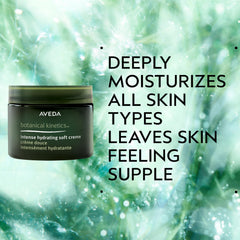 Close-up of Soft Creme texture showing silky hydration on skin.