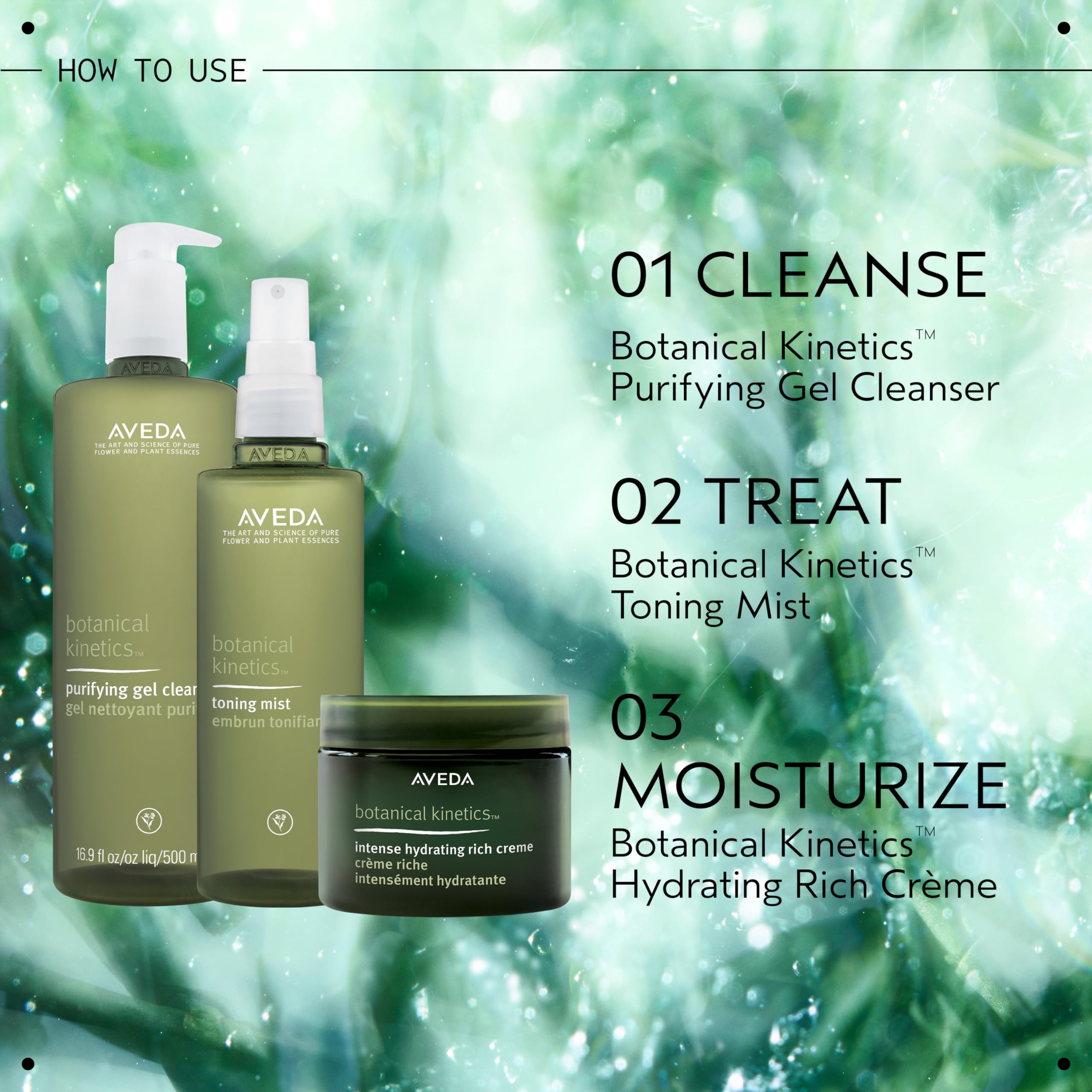 Face close-up demonstrates cooling hydration and subtle toning after cleansing.