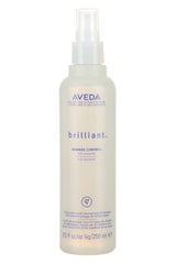 Aveda Brilliant Damage Control bottle for detangling prep and protective care.