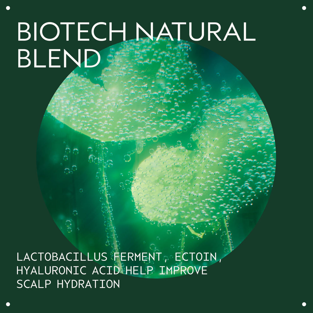 Aveda Centella Asiatica and andrographis highlights environmental protection for the scalp.